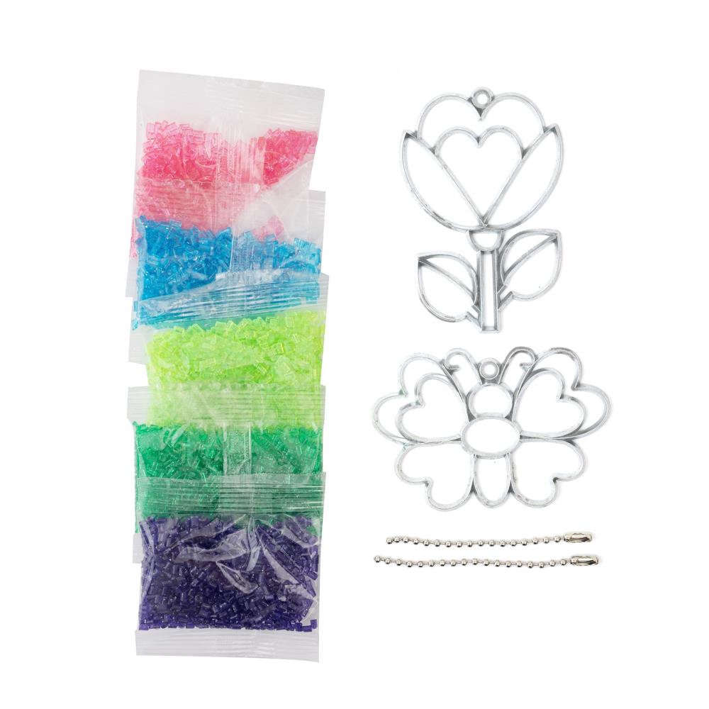 DIY Makit Bakit Flower Butterfly Spring Suncatcher Keychain Kit Kids