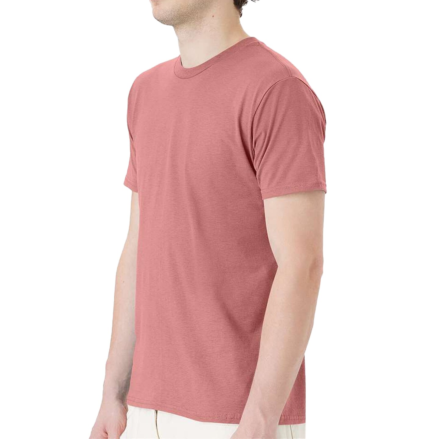 Hanes Perfect-T Blank T-Shirt, Crewneck Short Sleeve Basic Plain Tee