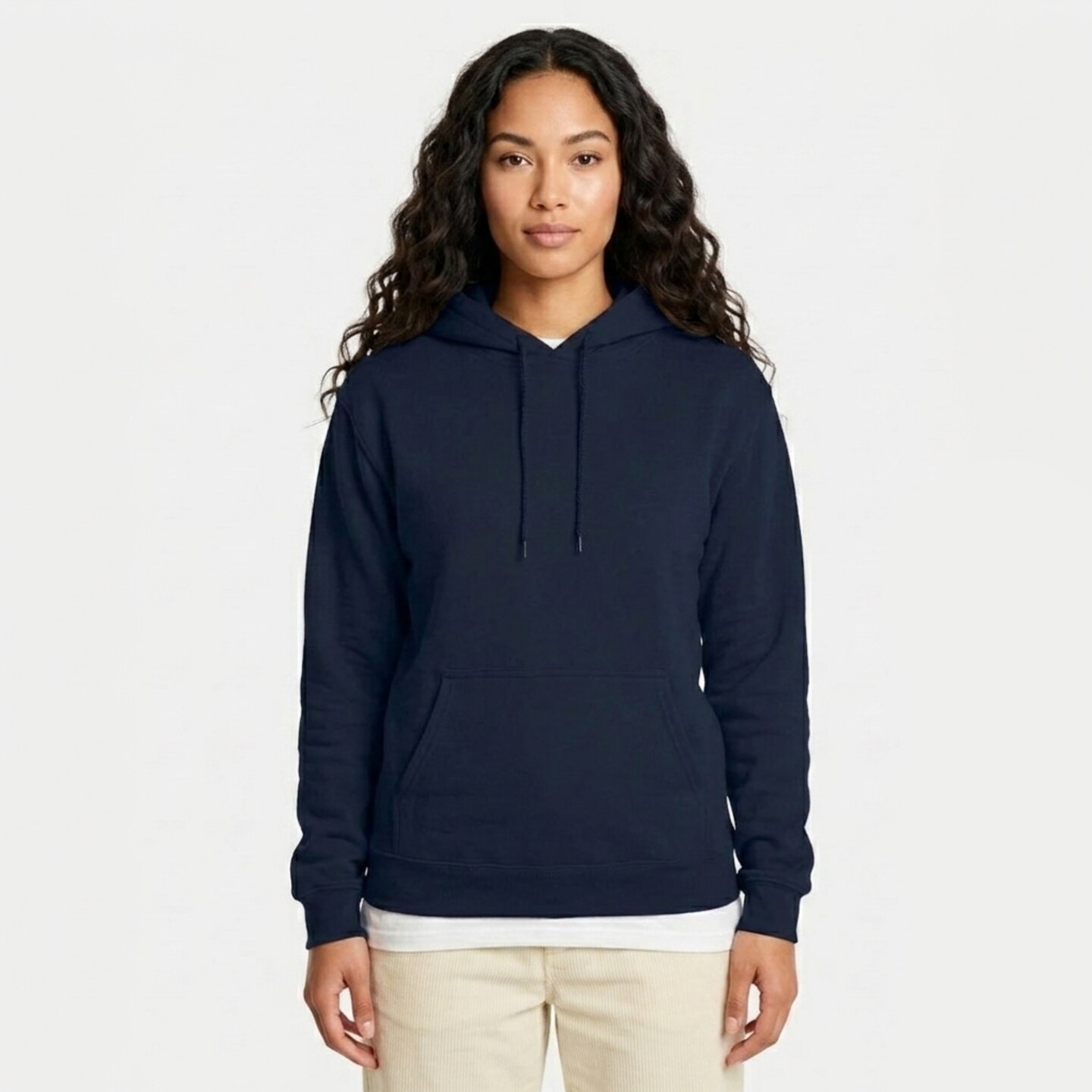 Hanes Unisex Eco Friendly Midweight Pouch Pocket Hooded Sweatshirt For Layering Outfits