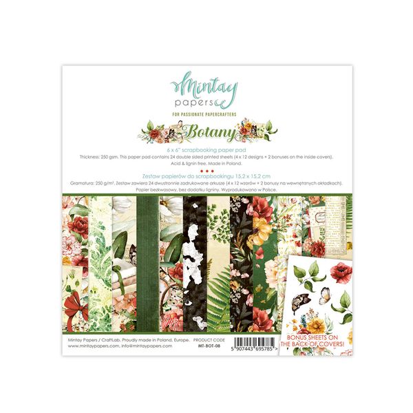 Mintay Botany 6x6 Pad