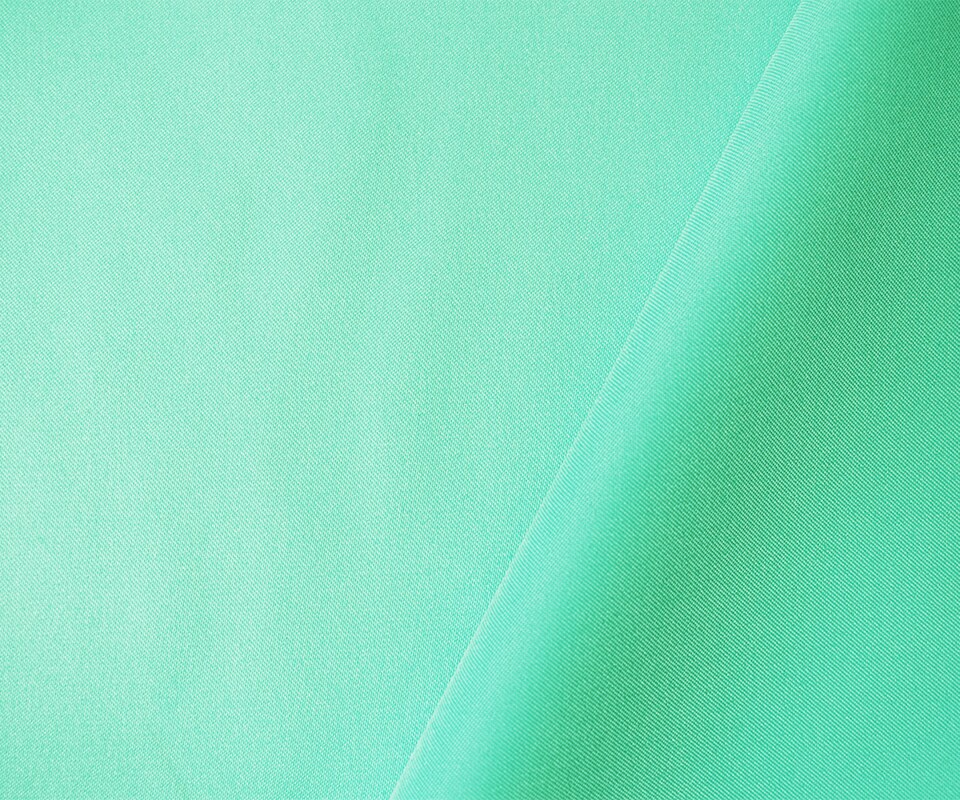 Green Poly Spandex Stretch Solid Stretch Lamour Woven Fabric By the Yard