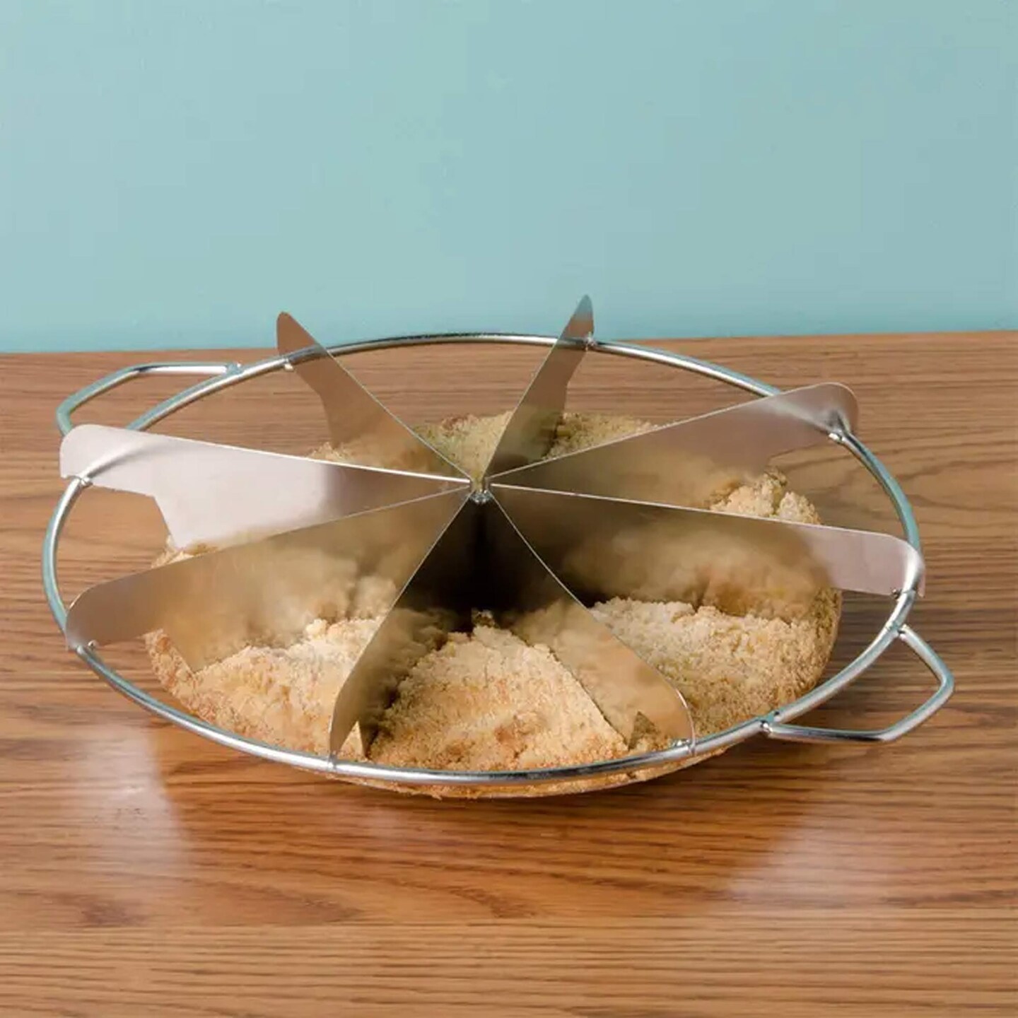 7 Cut Pie Cutter Round Stainless Steel Baking Tool