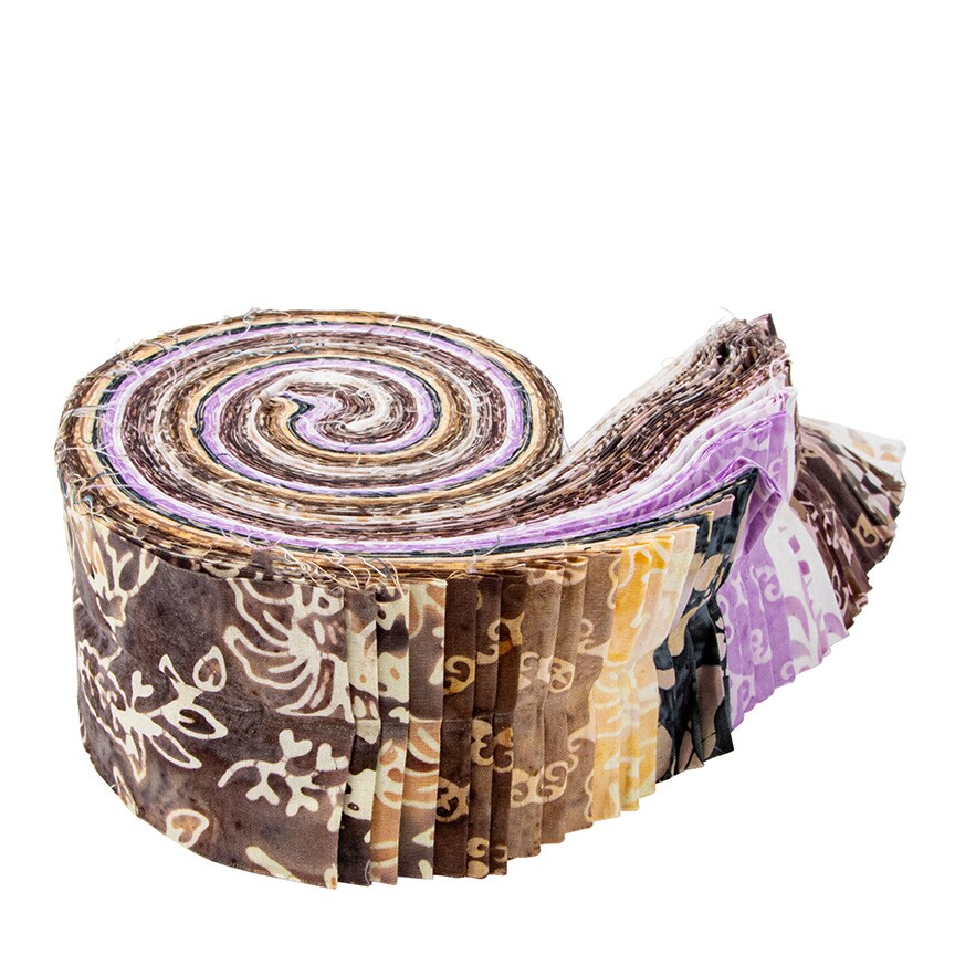 Expressions Batiks 2.5&#x22; Strip Roll in Victorian Garden B