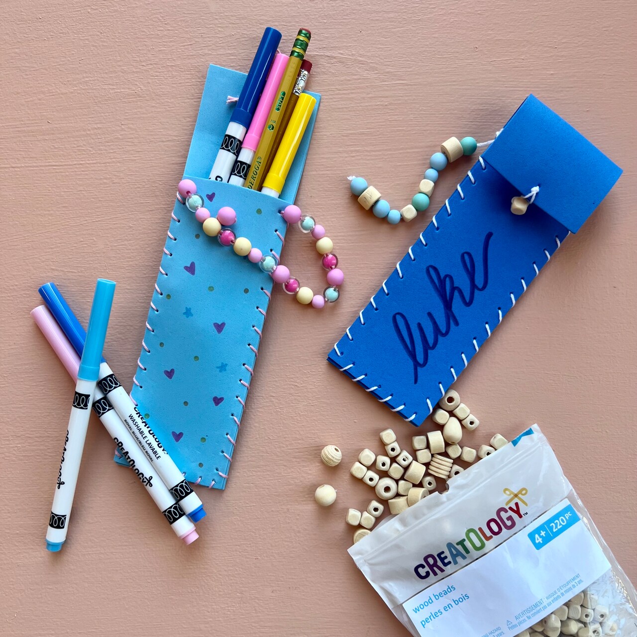 Kids Club: Hand Stitched Pencil Case