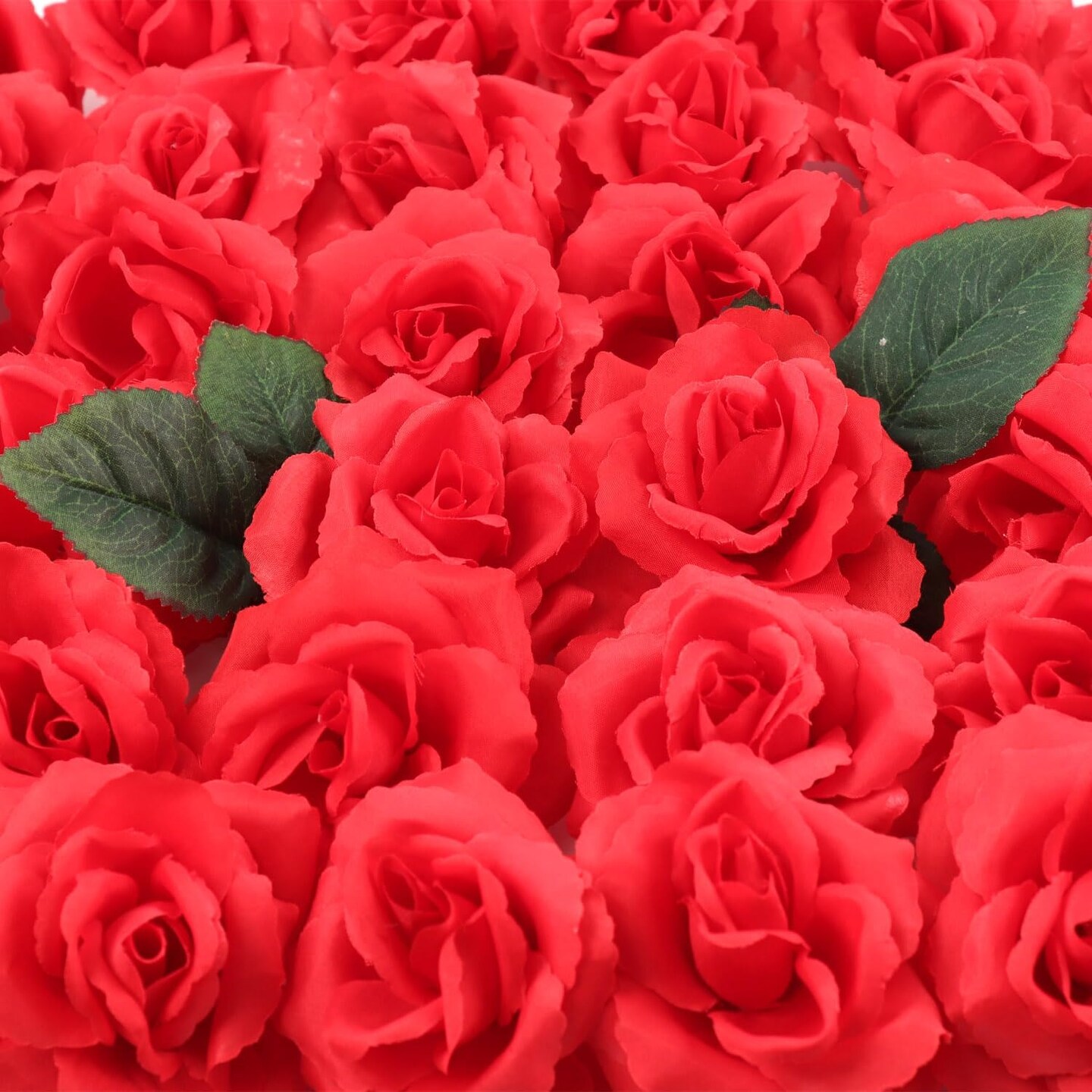 400Pcs Red Silk Roses | 8-Pack Real Touch Flower Picks – 8-Inch Stems for Weddings, Gifts & DIY Decor