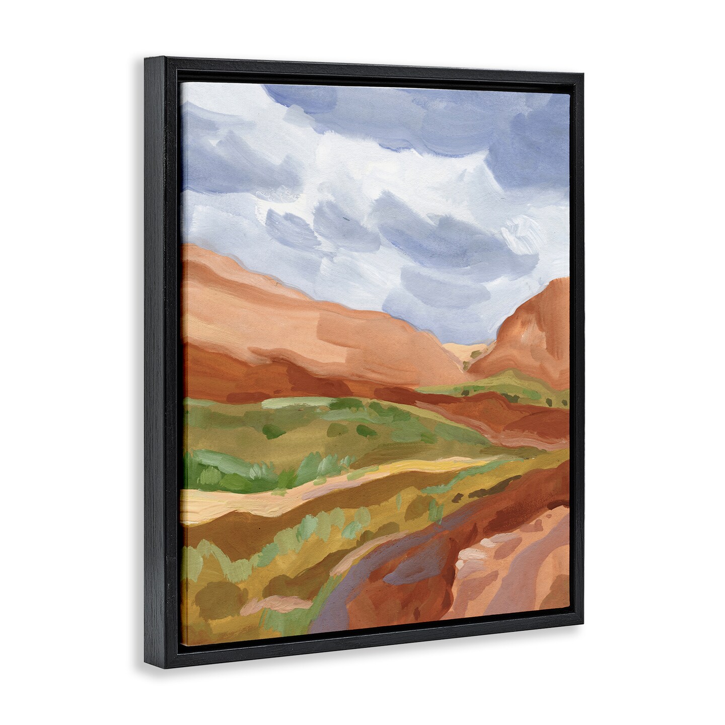 Stupell Industries Arizona Outlook Western Landscape Floating Frame By Victoria Barnes