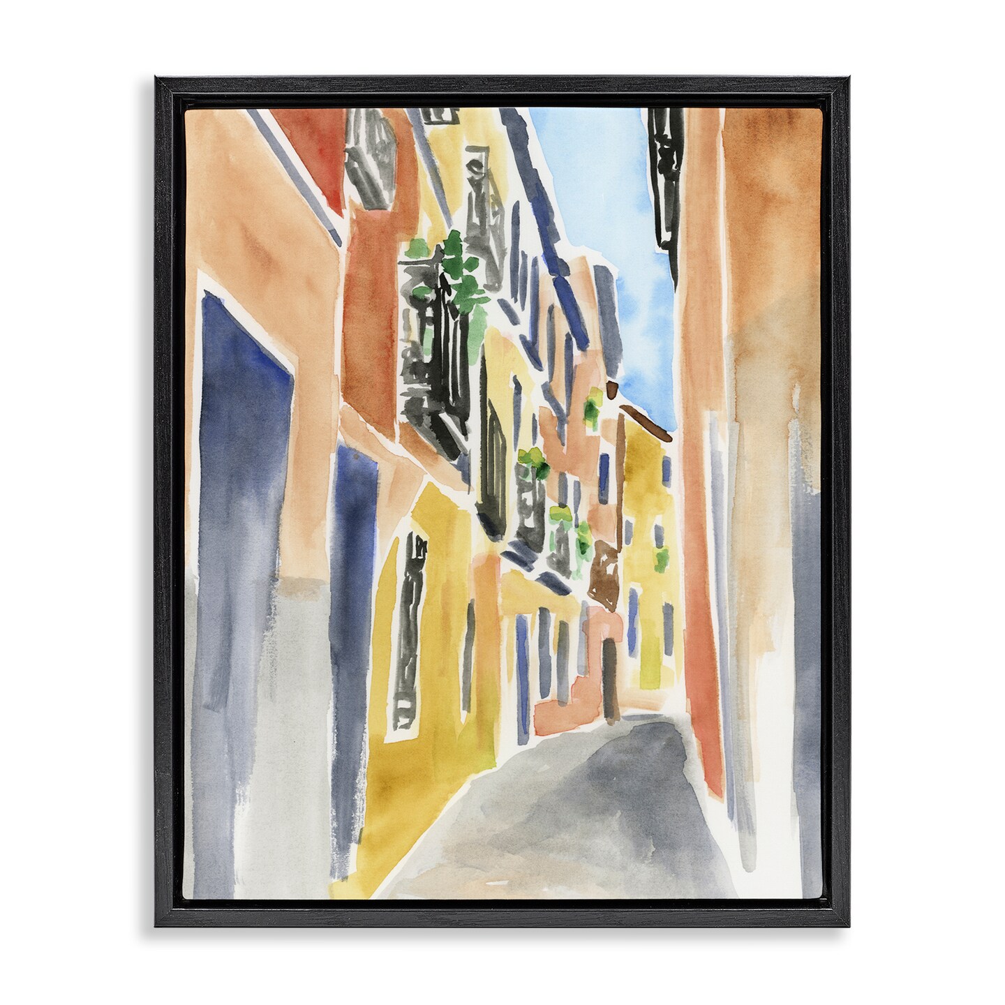 Stupell Industries Madrid City Architecture Floating Frame By June Erica Vess