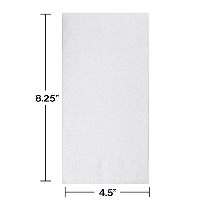 288 pc Bulk White Better than Linen Guest Towels