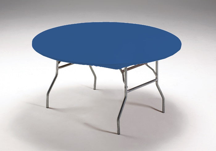 12 pc Bulk Royal Blue Stay Put Round Table Covers