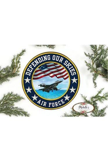 United States Air Force Round Sign
