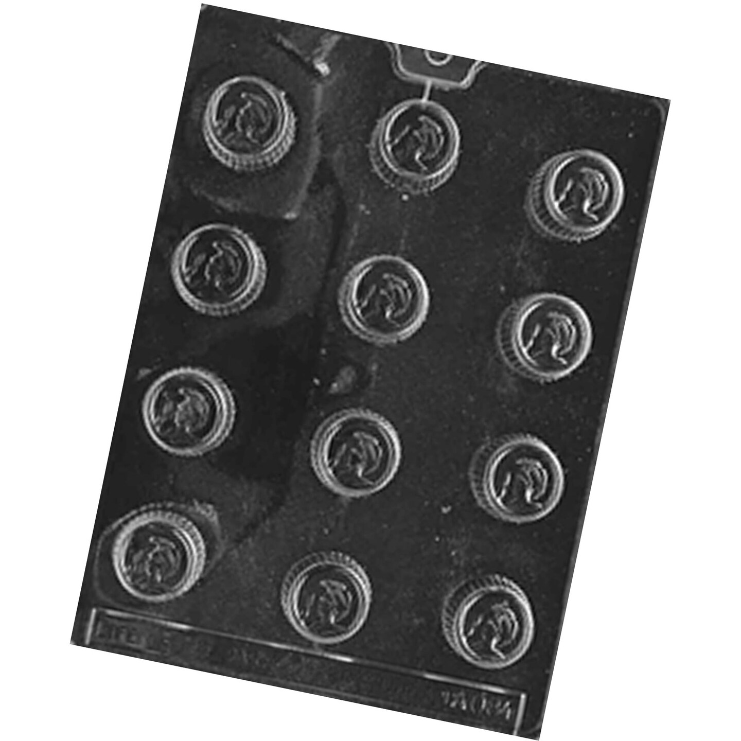 Trojan Round Chocolate Mold