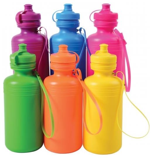Neon Water Bottles