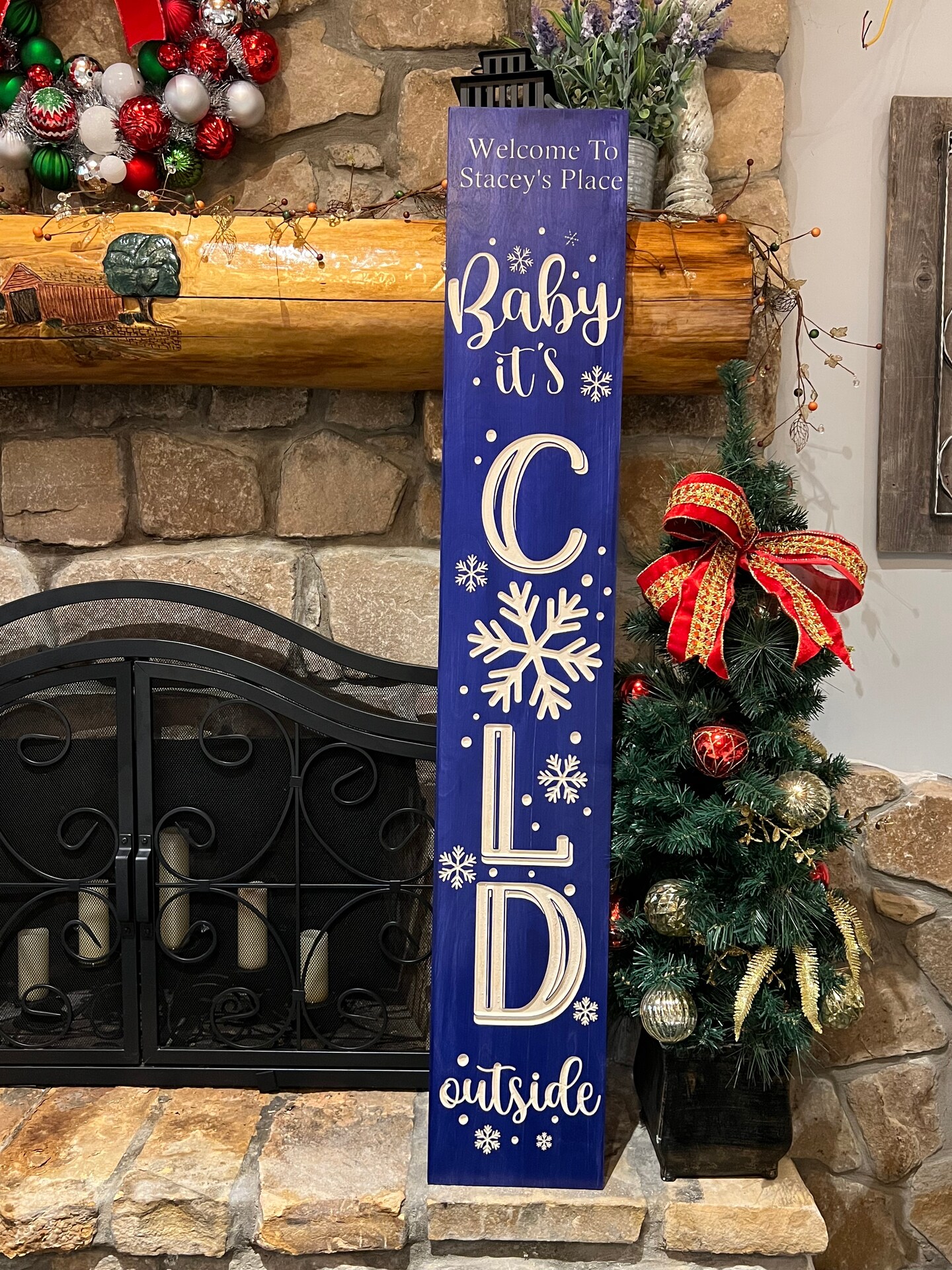 Front Porch Sign, Come In From The Cold Sign, Snowman Decor, Porch Decor, Front Door Sign, Carved Sign, Porch offers Signs, Gift, Housewarming Gift