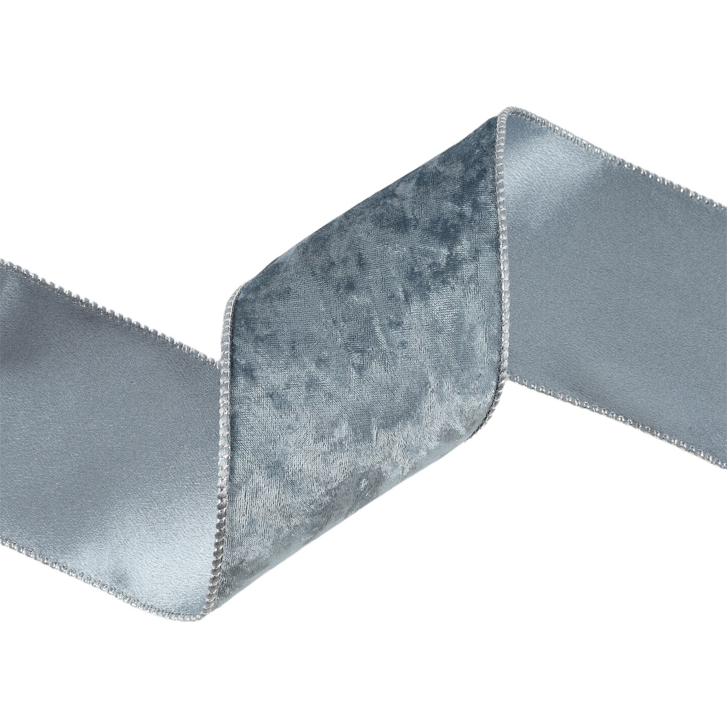 LaRibbons 1" - 4" Reversible Frosted Velvet Wired Ribbon | 10 Yard Roll