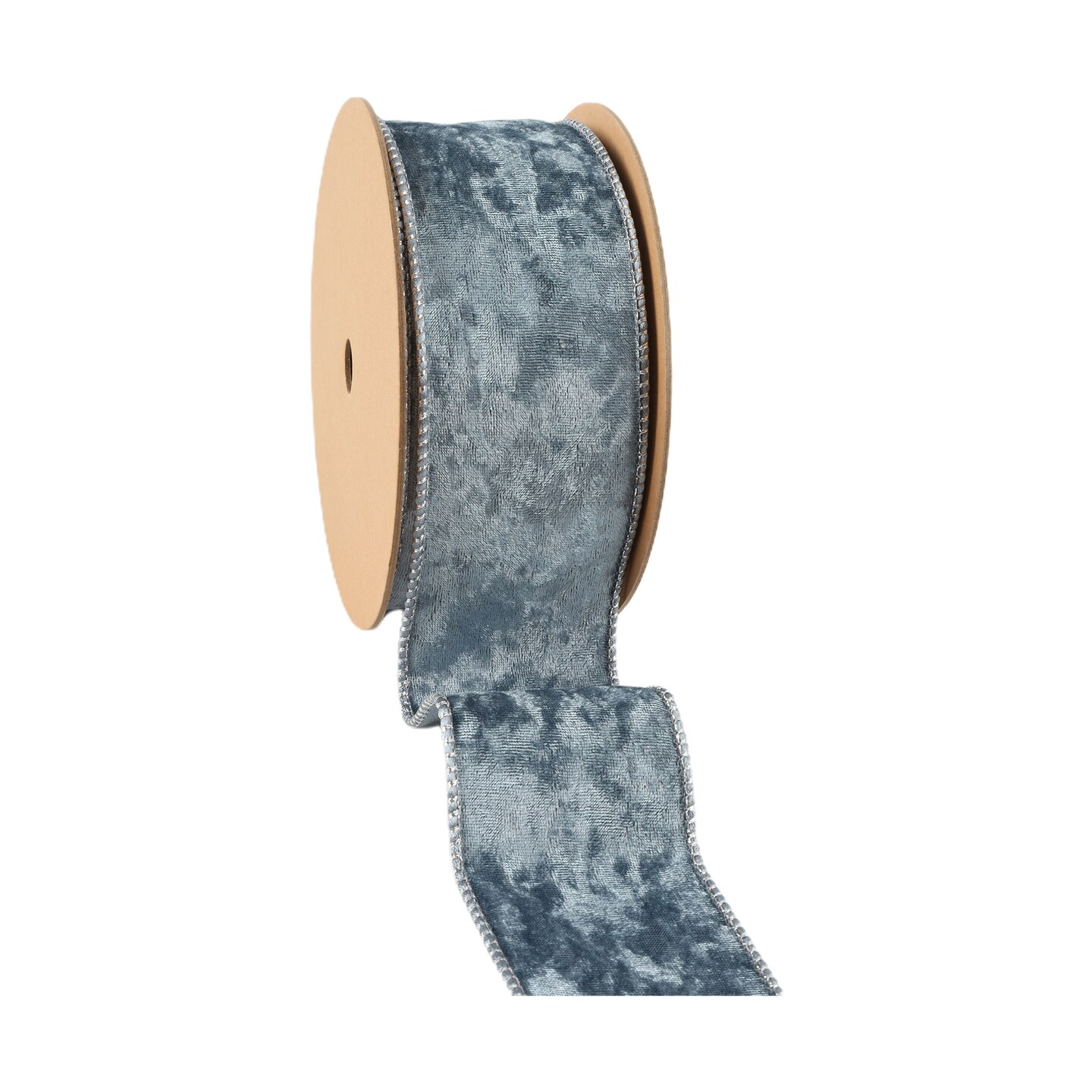 LaRibbons 1" - 4" Reversible Frosted Velvet Wired Ribbon | 10 Yard Roll