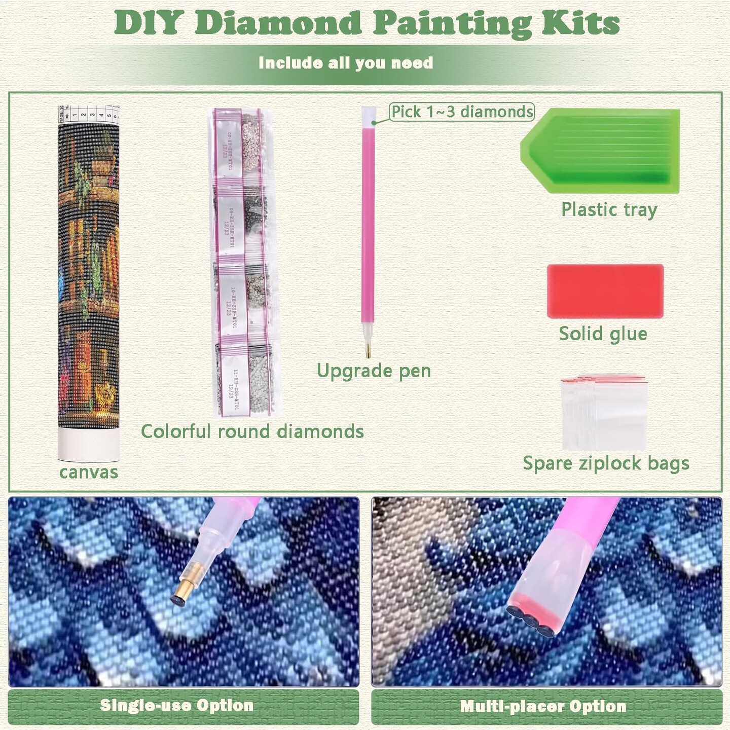 5D Book Diamond Art Kits for Adults