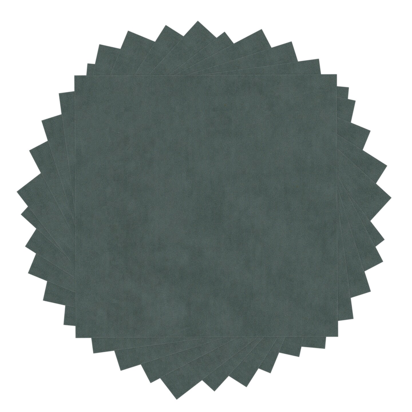Dark Grey Suede 10x10 Uncut Mat Board - Blank Sheets, No Opening