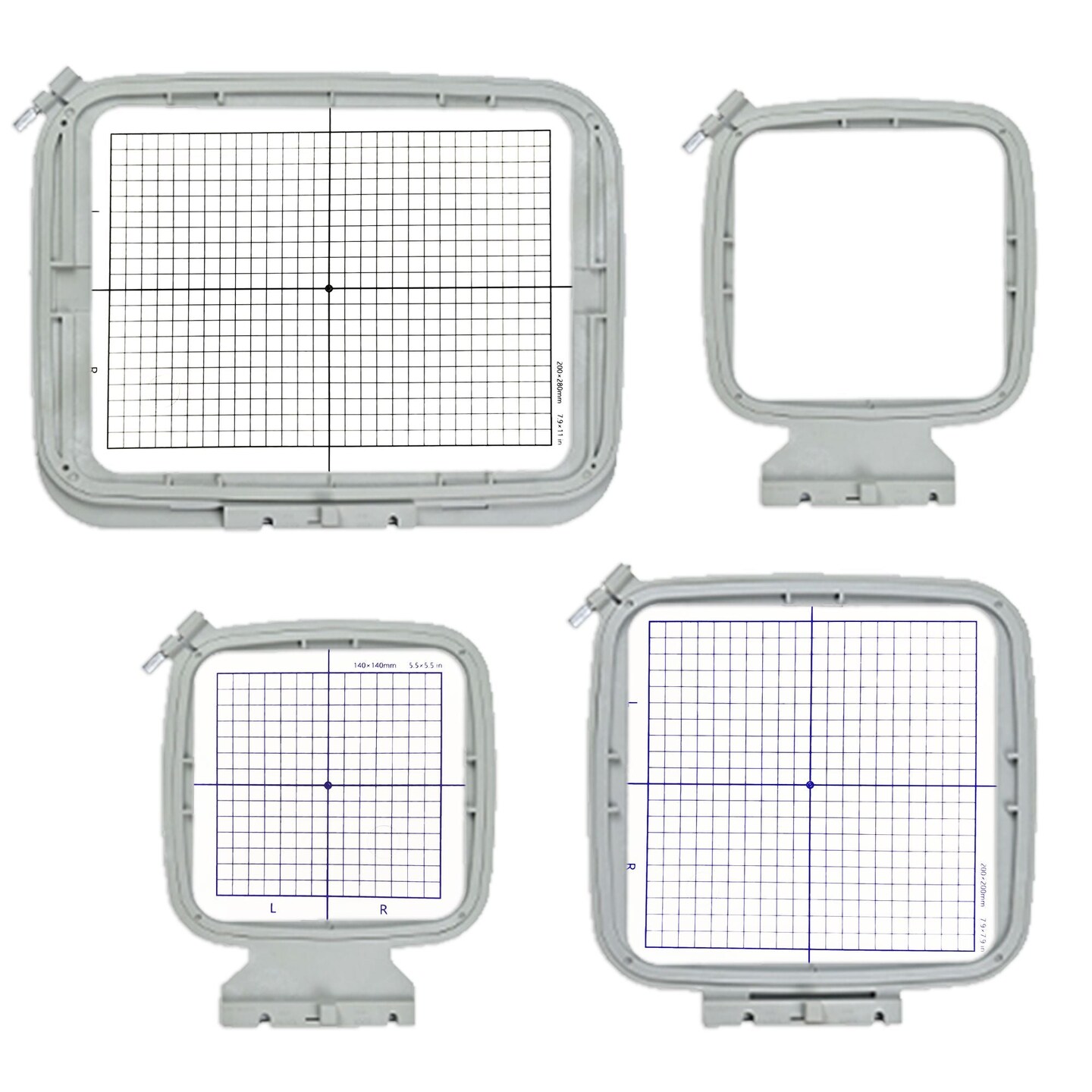 POOLIN EOC06 7.9in x 11in Computerized Embroidery Machine For Home Business