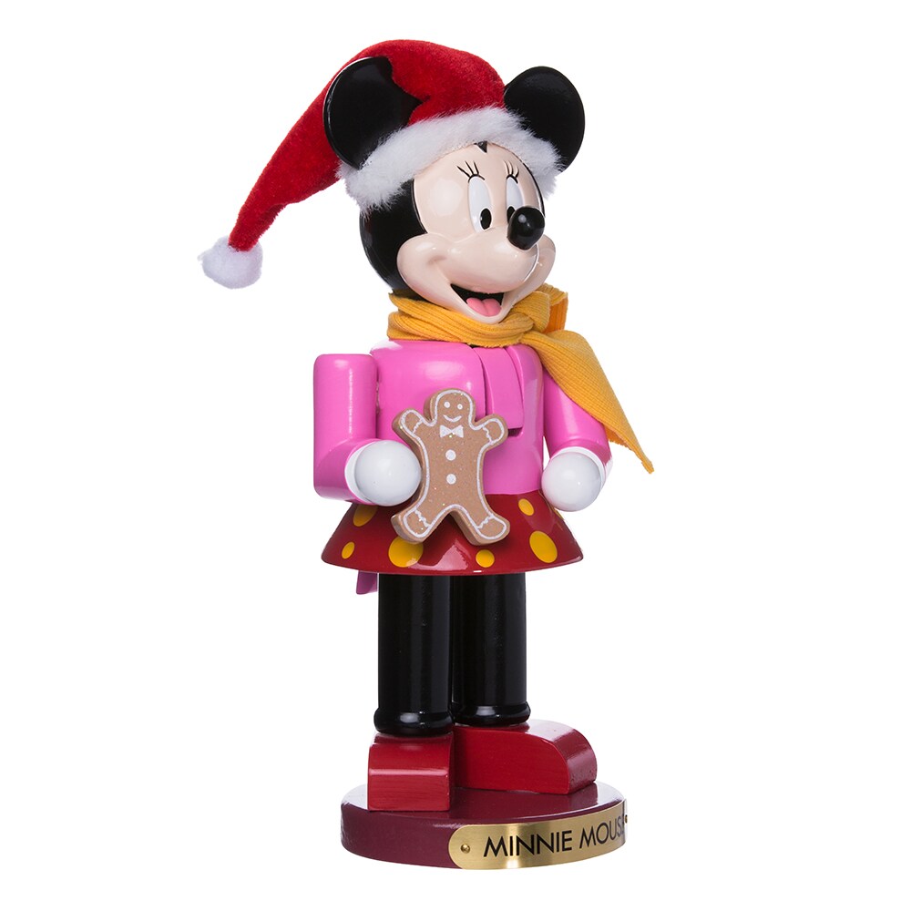 10&#x22; Disney&#xA9; Minnie Mouse With Gingerbread Doll Nutcracker