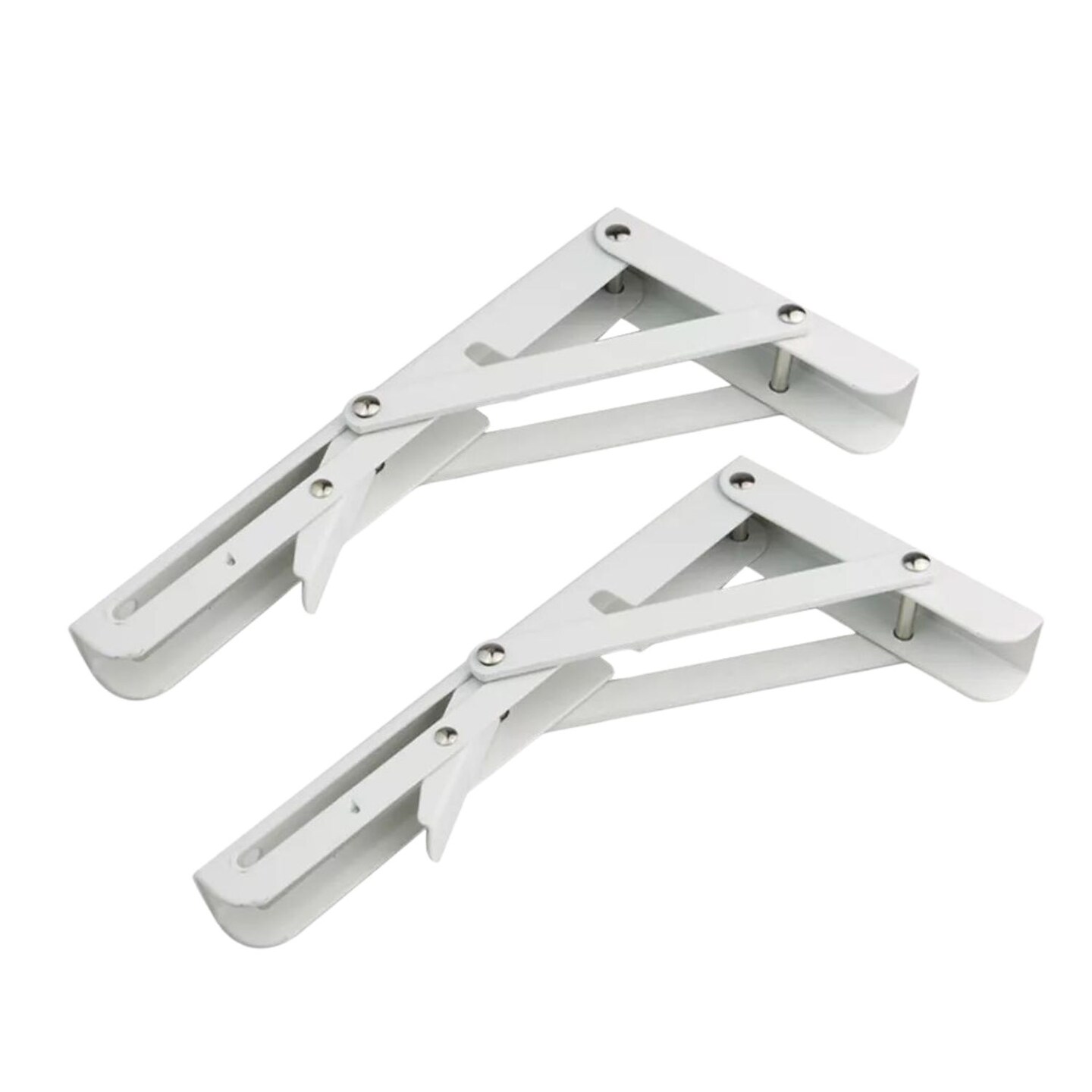 Kitcheniva 2 Pcs Heavy Duty Wall Mounted Folding Shelf Brackets