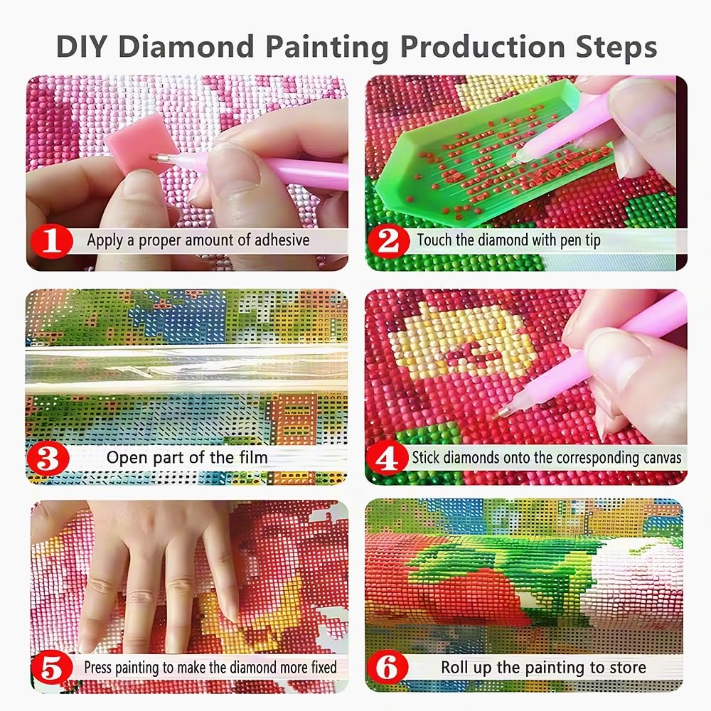 11.8x15.7 inches Van Gogh Starry Night Diamond Painting Kits,5D Diamond Art Van Gogh Full Drill Craft Painting Gift for Adult、Home Decor(30x40cm/12x16 Inches)