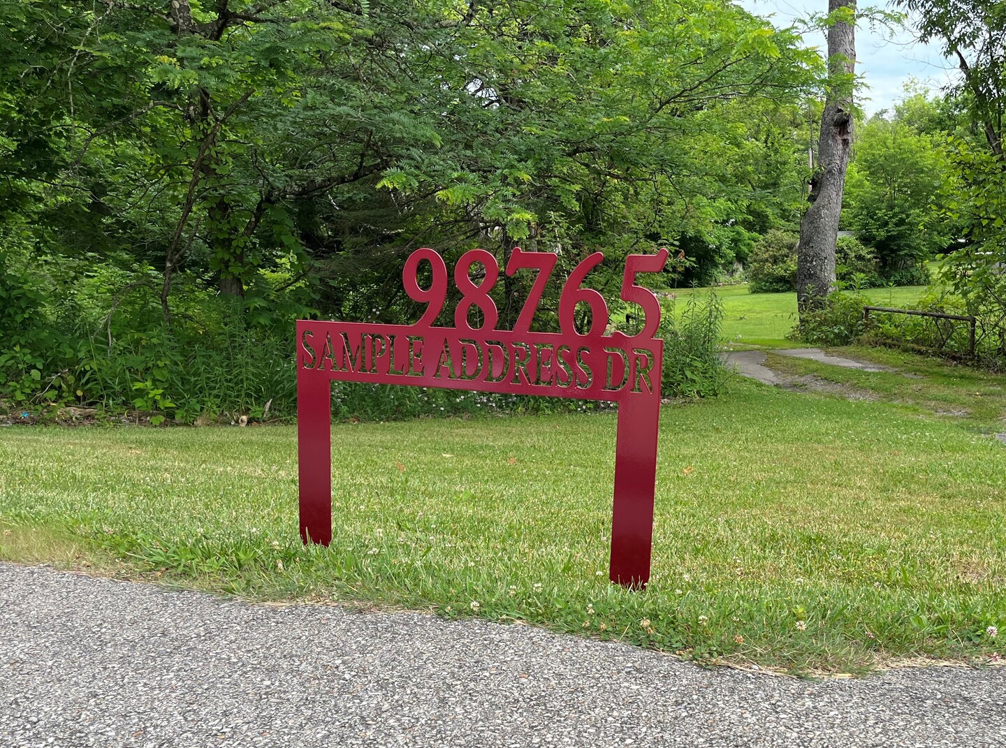 Custom Address Yard Sign - image9