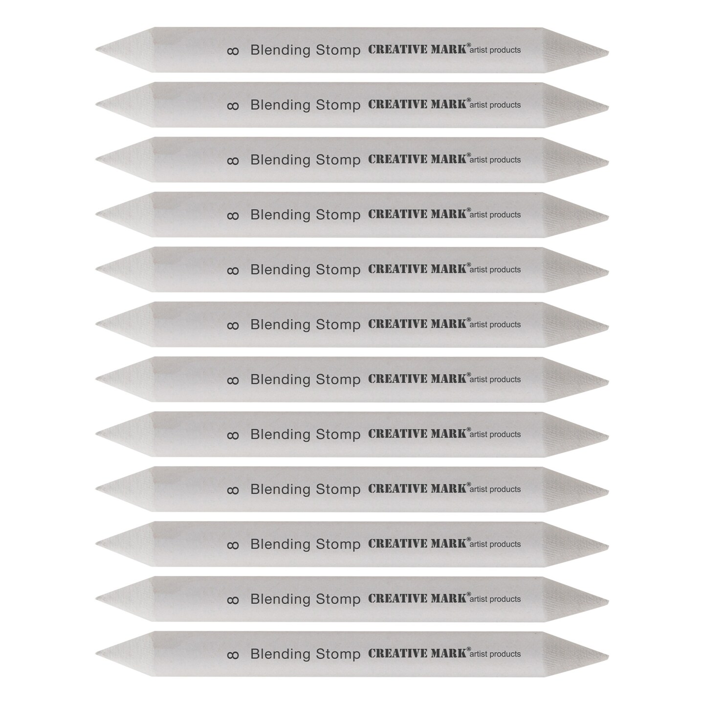 Creative Mark Blending Stumps - Solid Double-Ended Blending Stumps For Blending Charcoal, Pencils, Pastels, and More