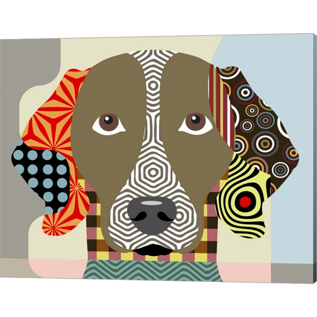 Weimaraner by Lanre Adefioye 20&#x22; x 16&#x22; Canvas Wall Art
