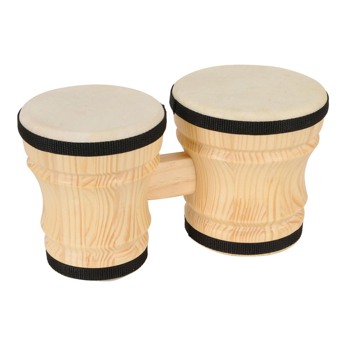 Rhythm Band Kid&#x27;s Wooden Bongo Drums