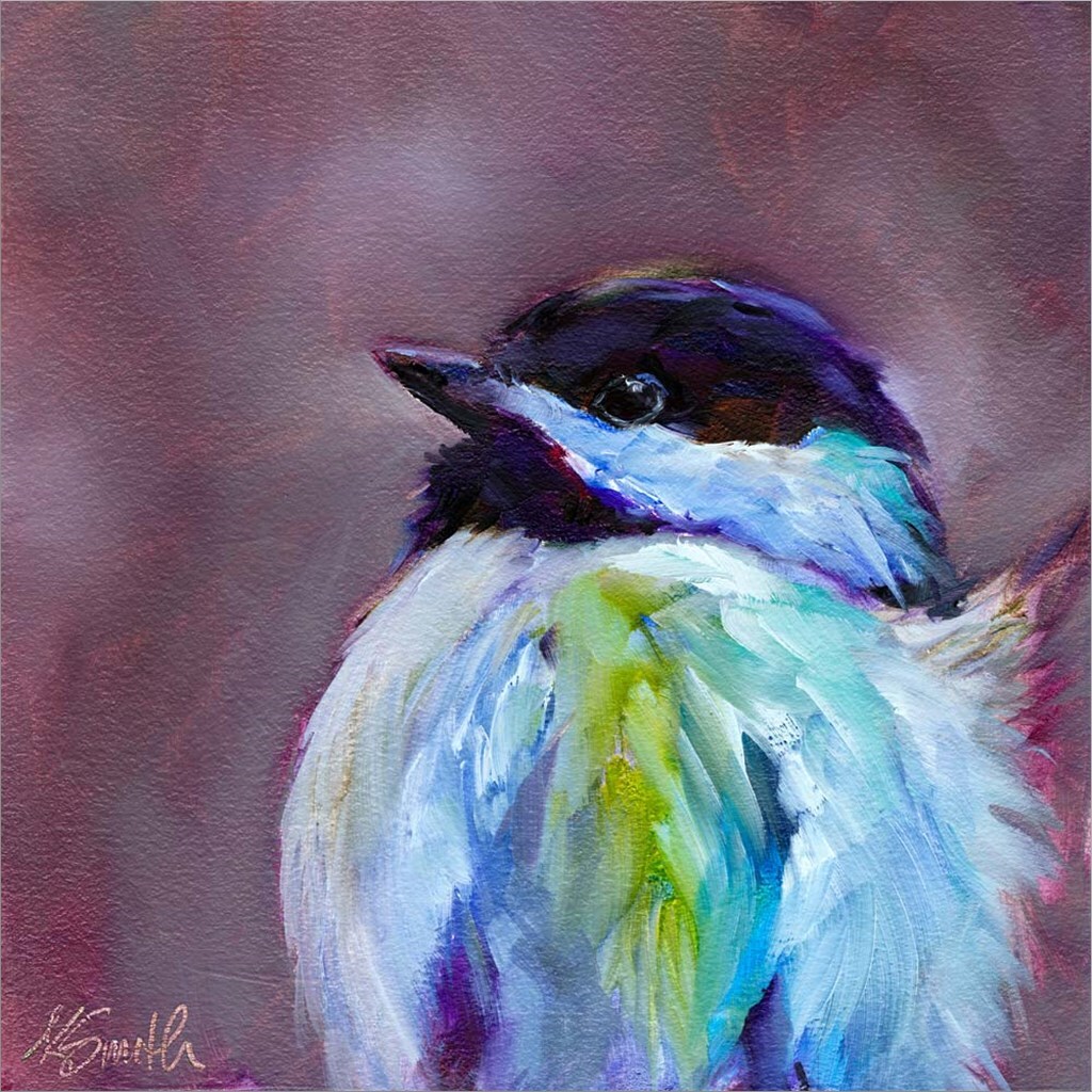 Field Birds X by Kim Smith 12&#x22; x 12&#x22; Canvas Wall Art