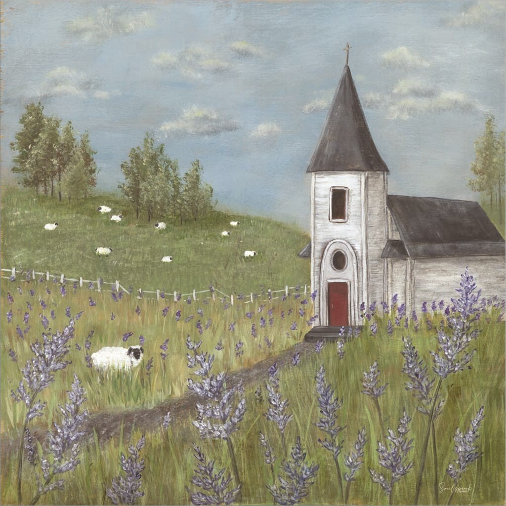 The Lost Sheep by Soulspeak &#x26; Sawdust 13&#x22; x 13&#x22; Framed Wall Art