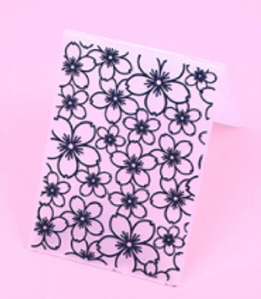 Flower Plastic Folder Embosser Fondant Embosser Paper Embosser