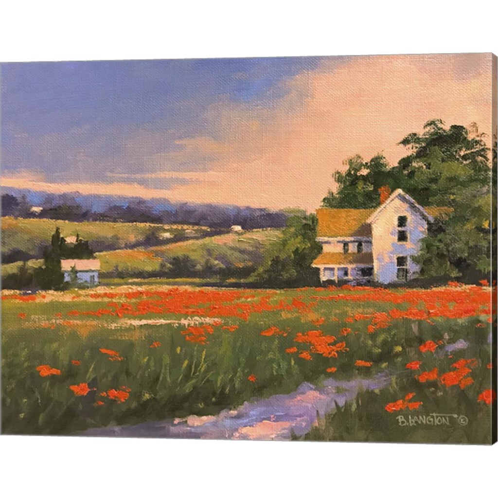 Finding My Way Home by Bruce Langton 20" x 16" Canvas Wall Art