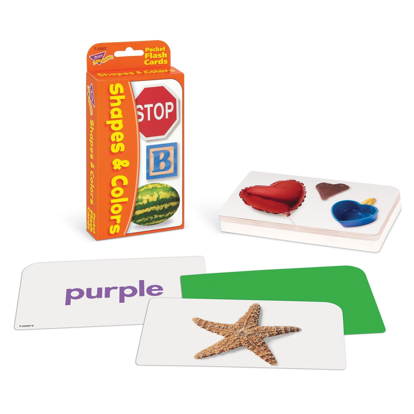 Shapes &#x26; Colors Pocket Flash Cards, 6 Packs