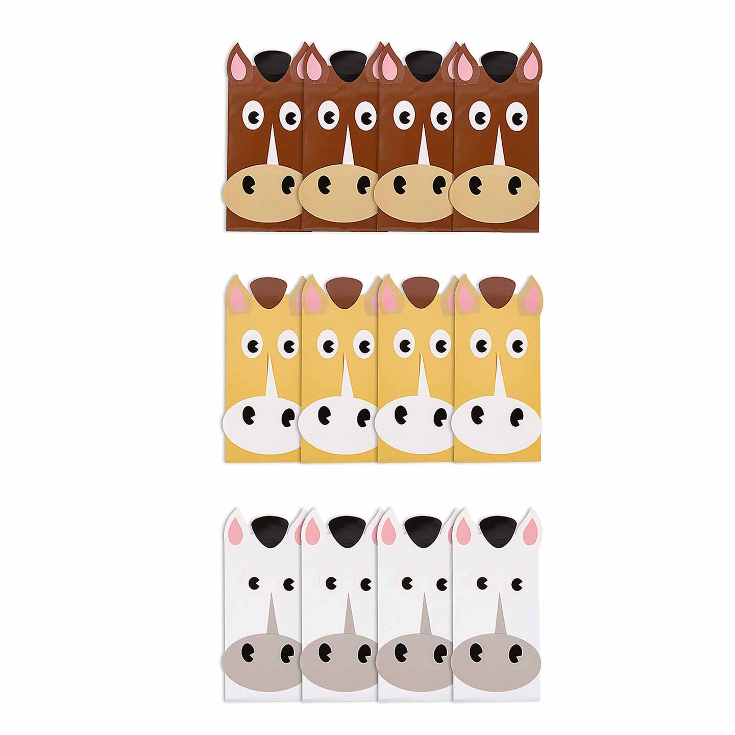 Horse Treat Bags 5&#x22; x 10&#x22; - 12 Pc