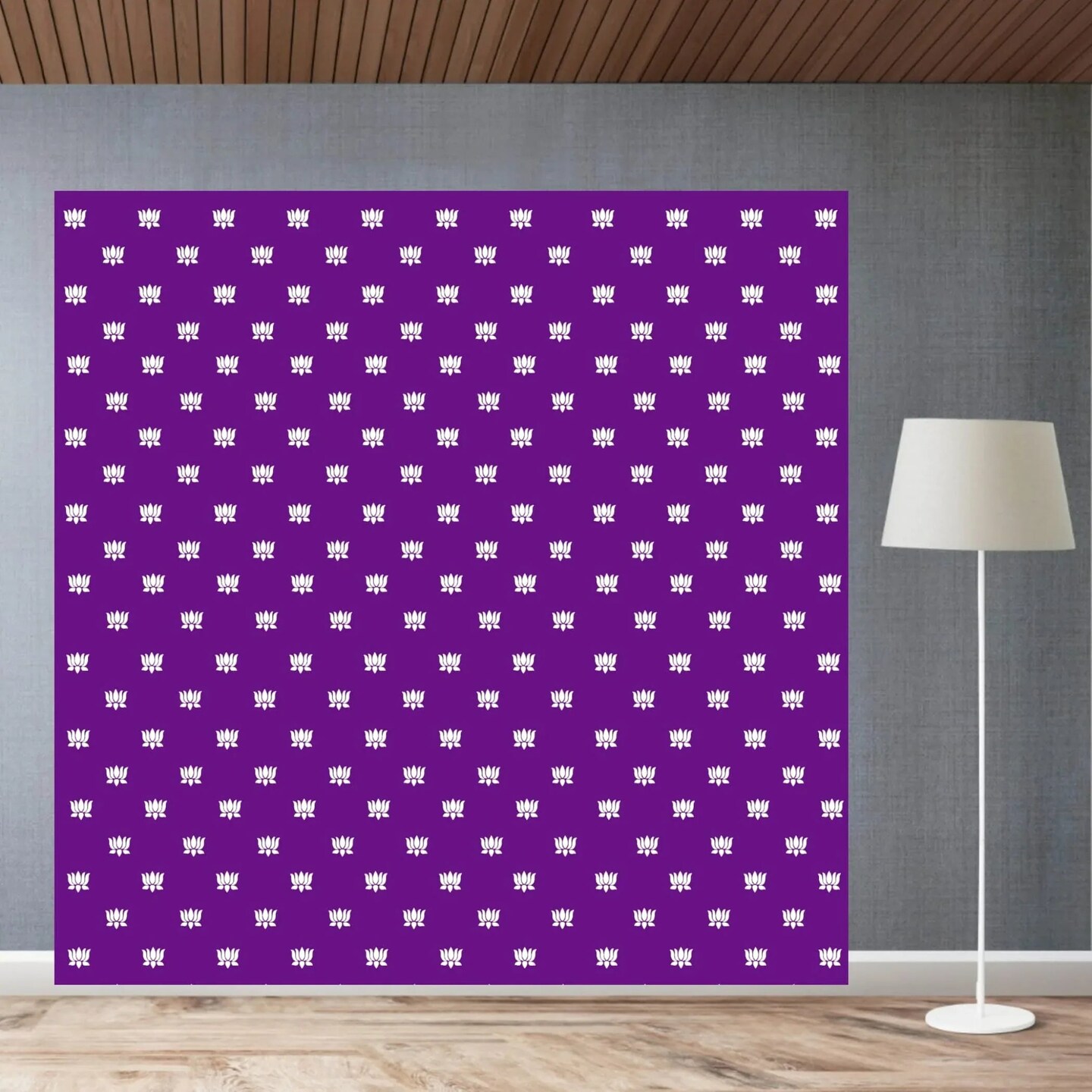 Lotus Backdrop Indian Traditional Cloth Indian Festival Decor Indian Pooja Wall Decor Indian Wall Art Photo Decor Banner Decorative Pooja Cloth Hindu Wedding Favor