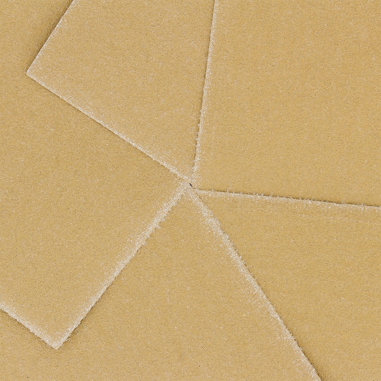 150 Grit - 1/4 Sheet Hook &#x26; Loop Sandpaper 5.5&#x22; x 4.5&#x22; - For Automotive &#x26; Wookworking Palm Sanders - Box of 25