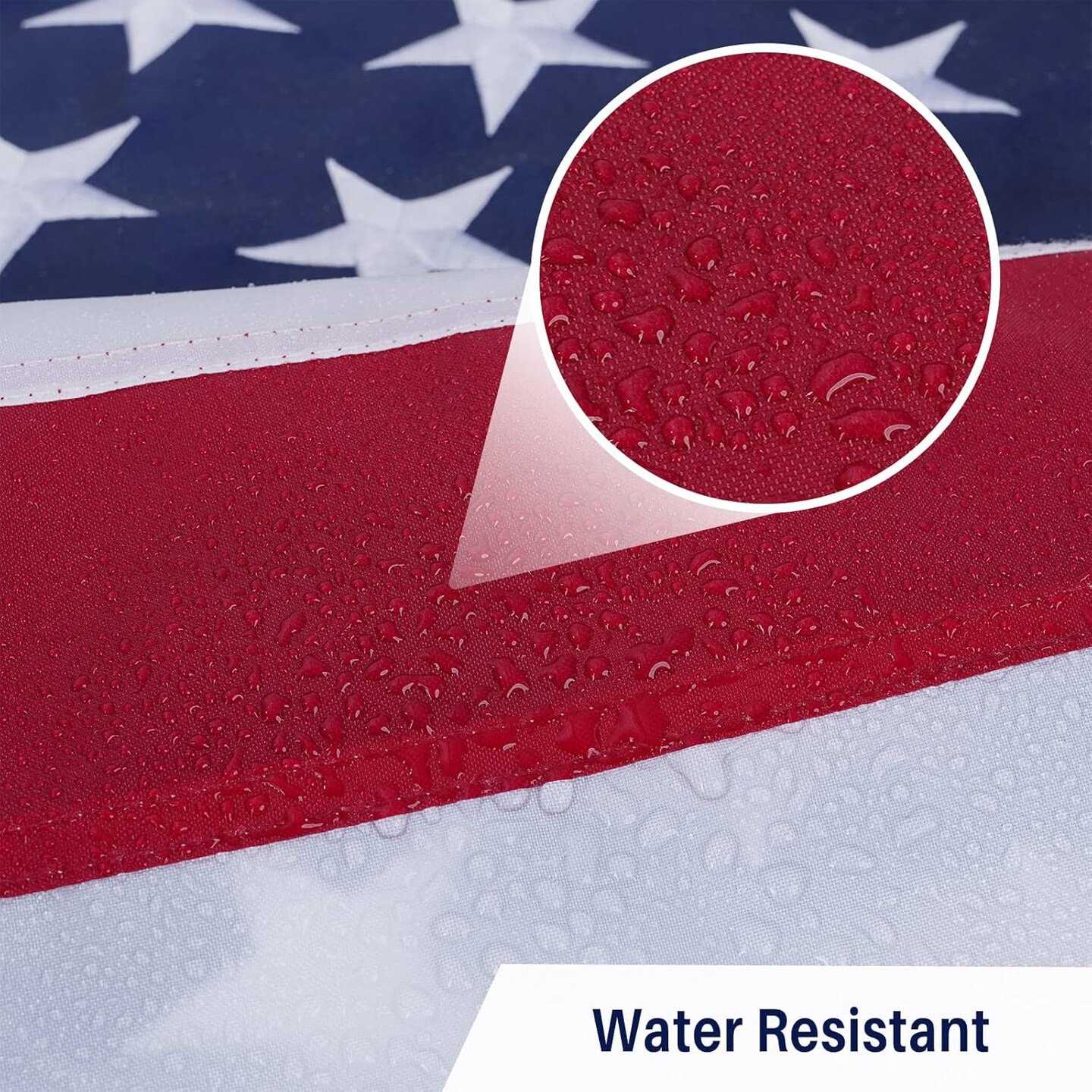 American Boat Flag 16x24 In Outdoor, Embroidered Small US Flags Double Sided Heavy Duty USA United State Flag Banner for Boating Nautical Yacht