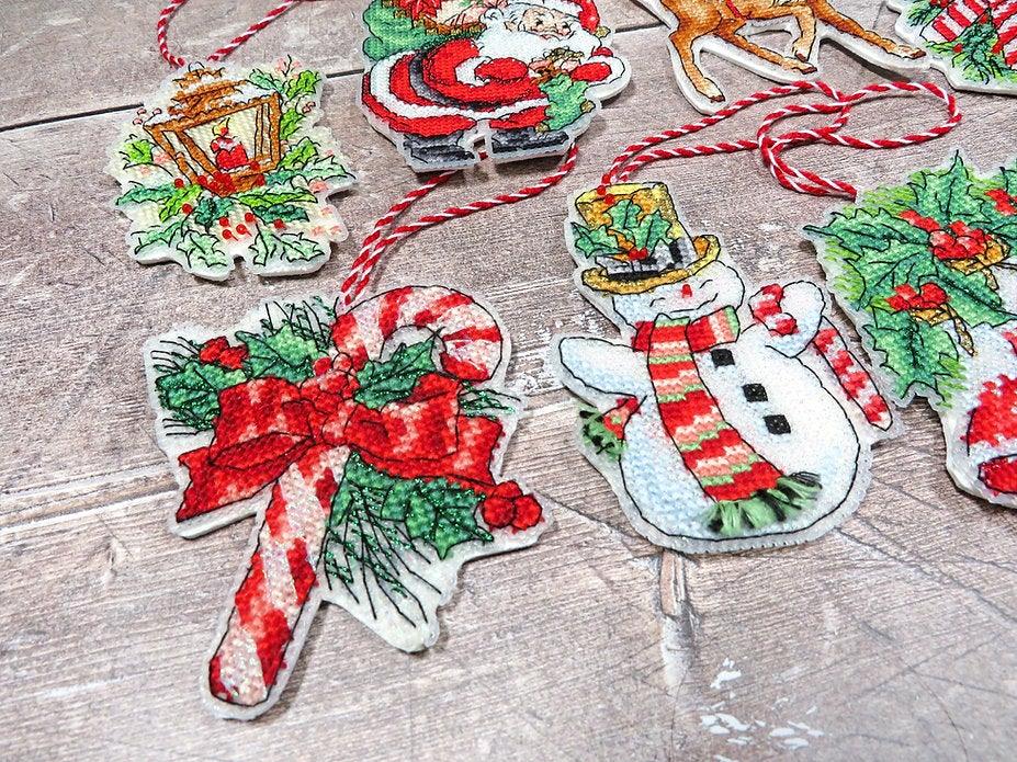 Counted Cross Stitch Kit Christmas toys kit nr.1 Leti966