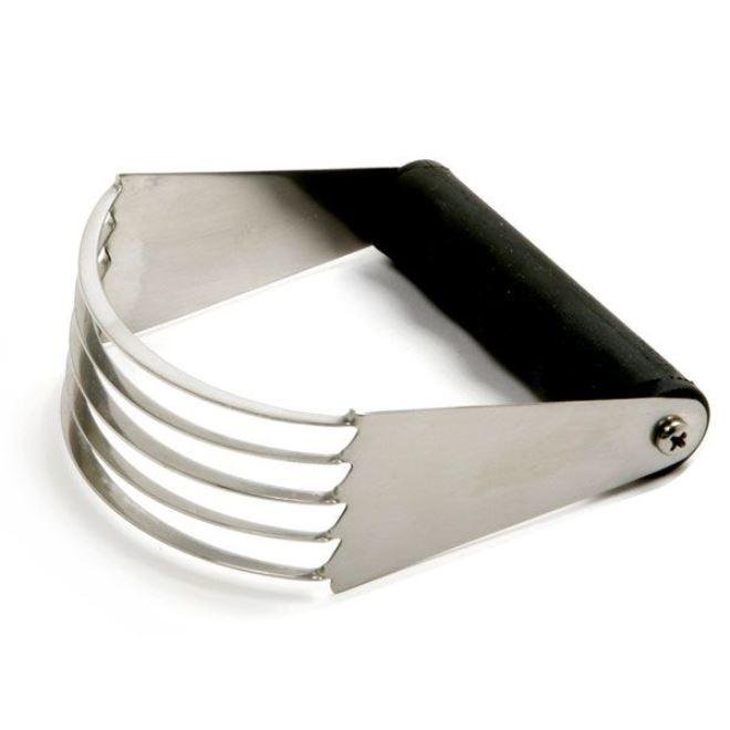Norpro Grip-EZ Handle Stainless Steel Blade Pastry Dough Blender - Black