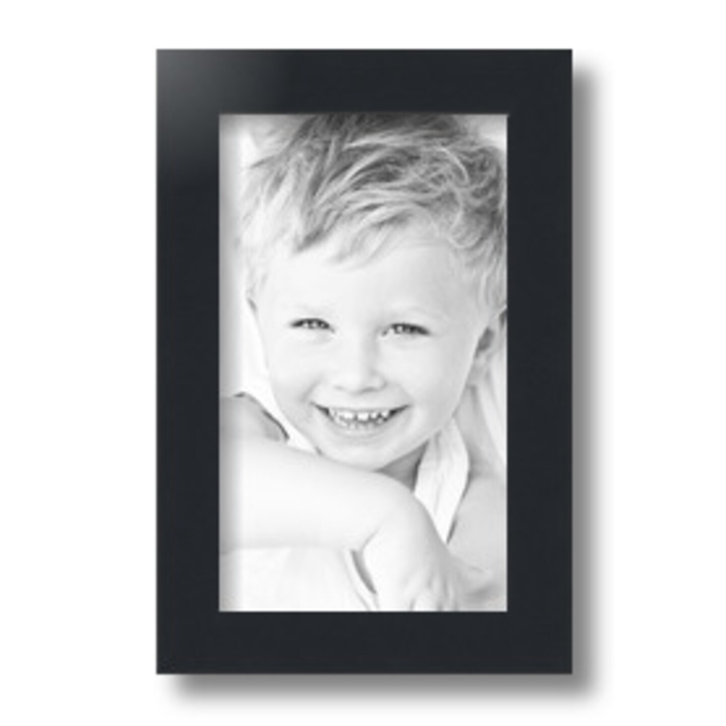 ArtToFrames 6x10 Inch  Picture Frame, This 1.25 Inch Custom MDF Poster Frame is Available in Multiple Colors, Great for Your Art or Photos - Comes with Regular Glass and  Corrugated Backing (A96BR)