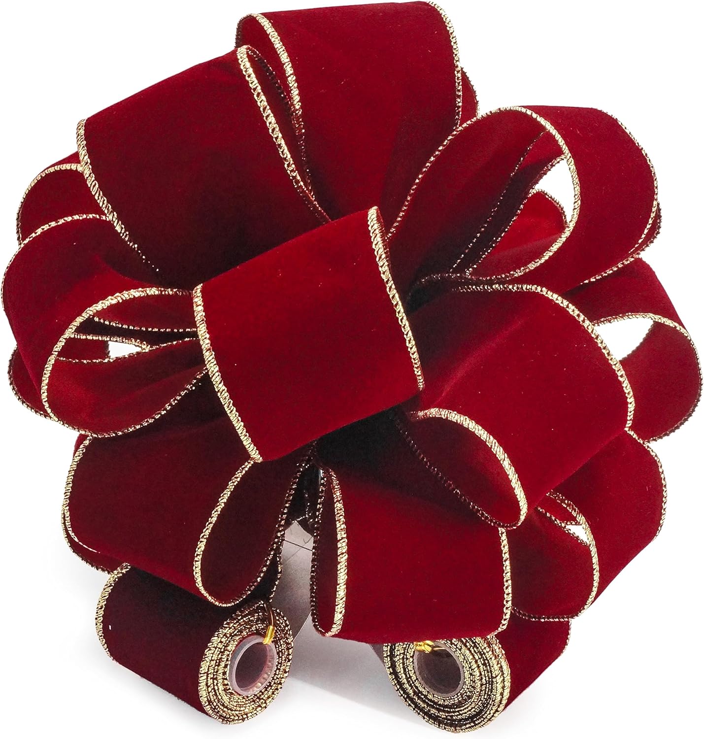 Topper Bow 11" with 4 Ribbon Streamers x 3 Yards Long Each for Holidy Elegant Fancy Home Décor Indoor