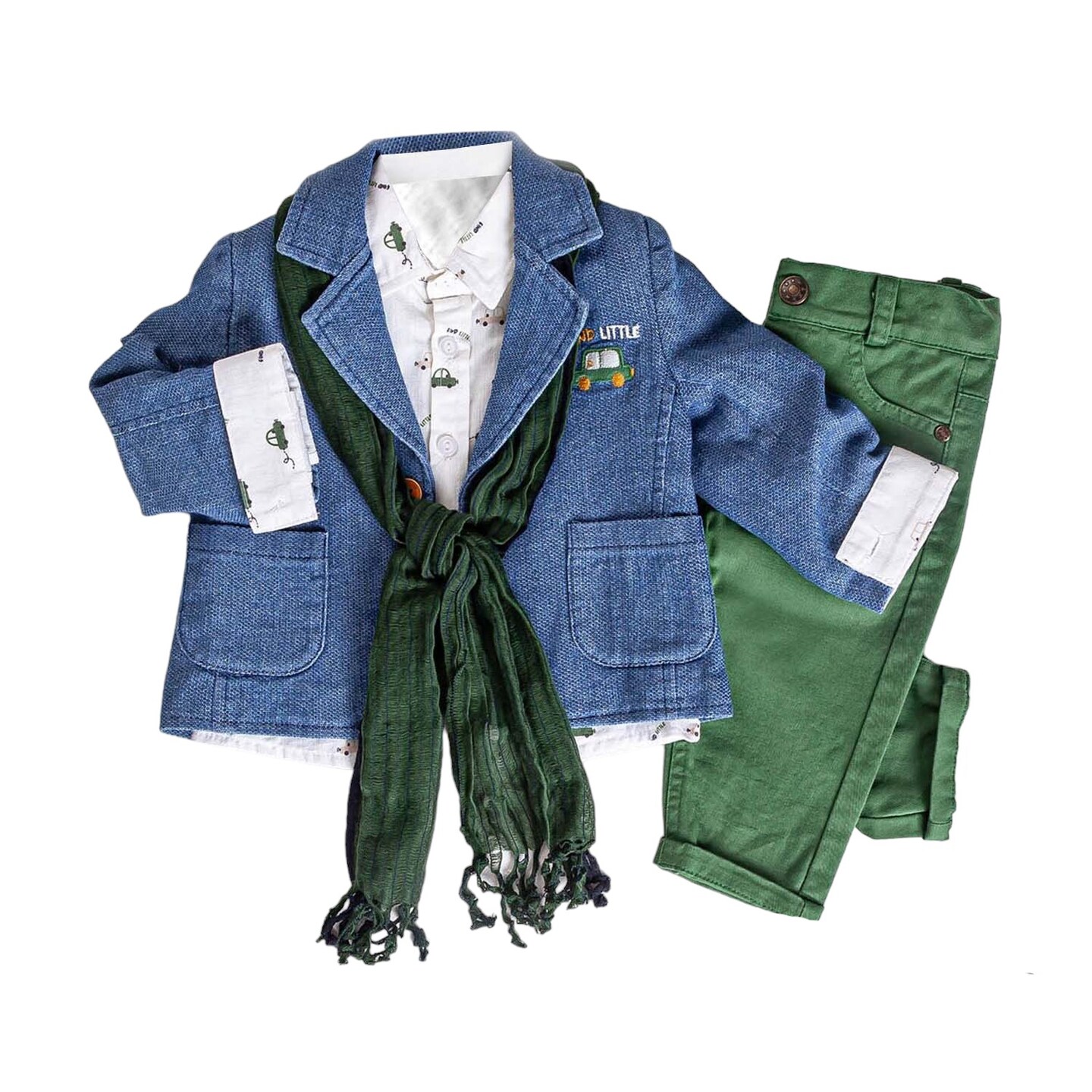 slim fit dress slacks Men's Double Breasted Six Button Formal Olive Green Dress Suit New main image 1