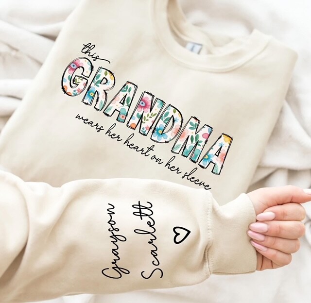 Personalized nana sweatshirts hotsell