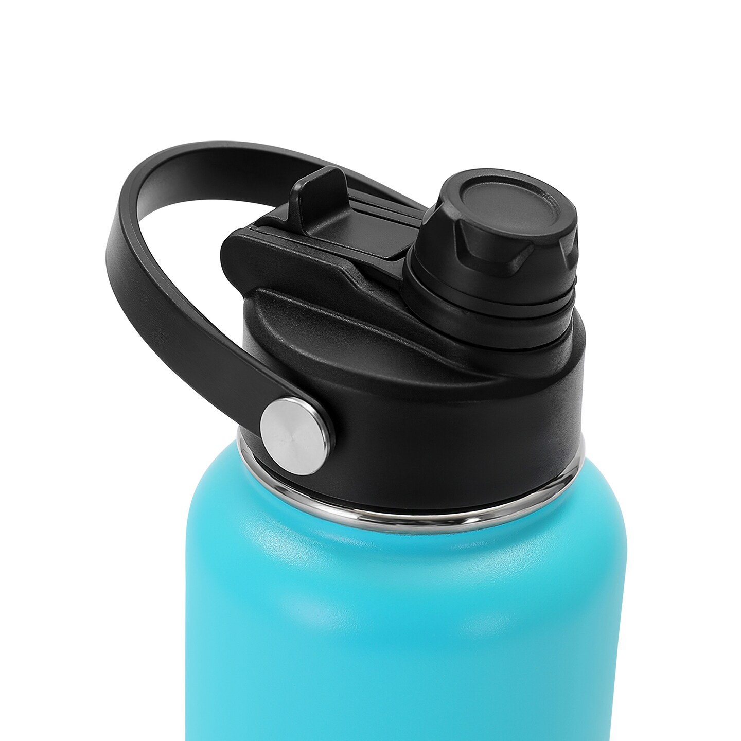 Makerflo 32 oz Hydro Powder Coated Water Bottle with 2-in-1 Lid | Craft-Ready for DIY Gifts &#x26; Personalization (Laser Engravable, UV DTF, Epoxy, Vinyl) - Not for sublimation and DTF