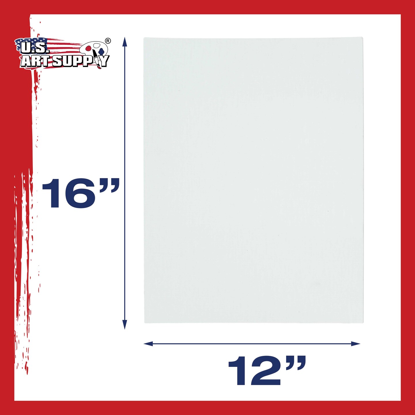 12&#x22; x 16&#x22; Professional Artist Quality Acid Free Canvas Panel Boards for Painting 12-Pack