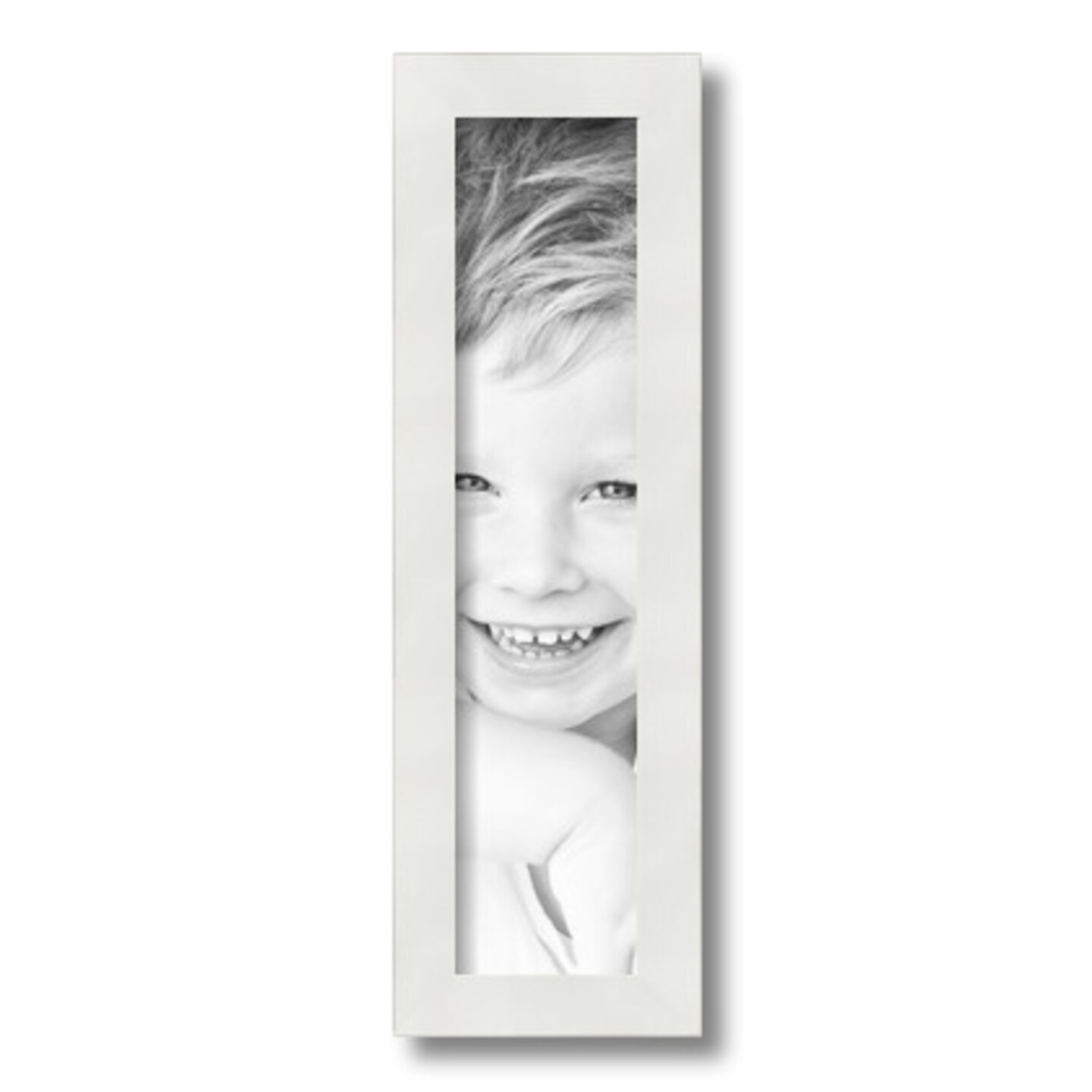 ArtToFrames 4x17 Inch Picture Frame, This 1.25 Inch Custom MDF Poster Frame is Available in Multiple Colors, Great for Your Art or Photos - Comes with Regular Glass and Corrugated Backing (A96N)