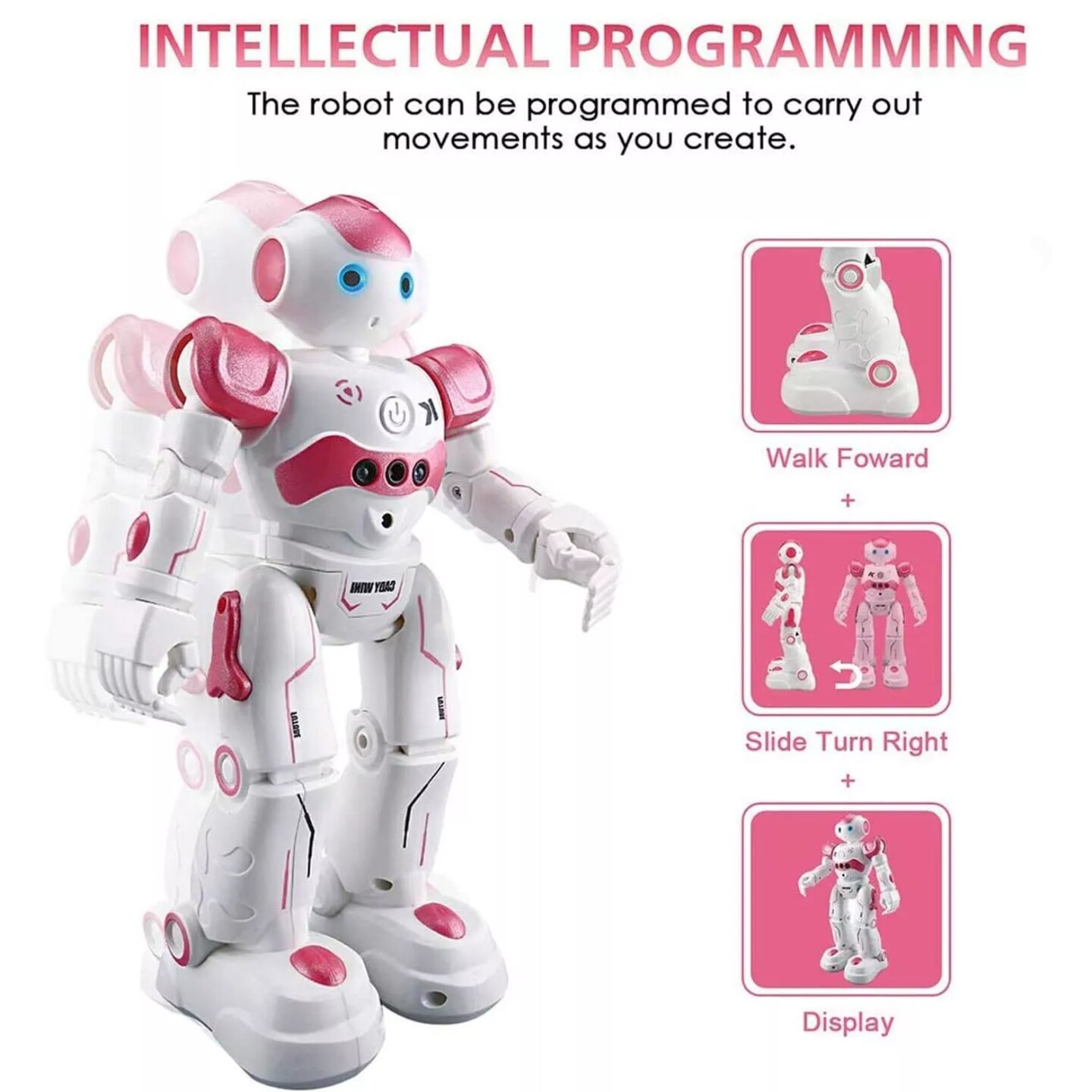 Kitcheniva Kids RC Robot Programmable Intelligent Walk Sing Dance Gift Toy