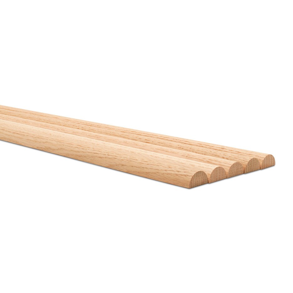 Split Oak Wood Dowel Rods 48&#x22; Long, Unfinished for DIY Refacing | Woodpeckers