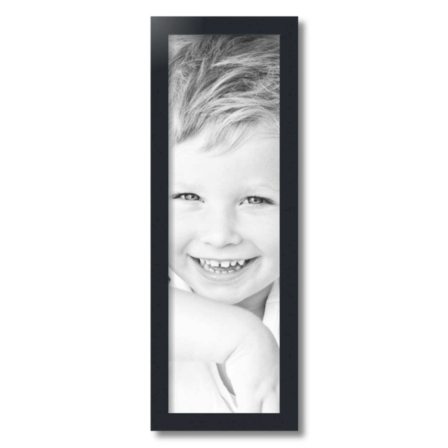 ArtToFrames 8x26 Inch Picture Frame, This 1.25 Inch Custom MDF Poster Frame is Available in Multiple Colors, Great for Your Art or Photos - Comes with Economy Acrylic and Corrugated Backing (A96EO)